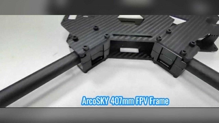 ArcoSKY 407mm Drone Frame FPV Racing Build