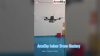 Δοκιμή ArcoSky FPV Drone μέσα στο εργοστάσιό μας